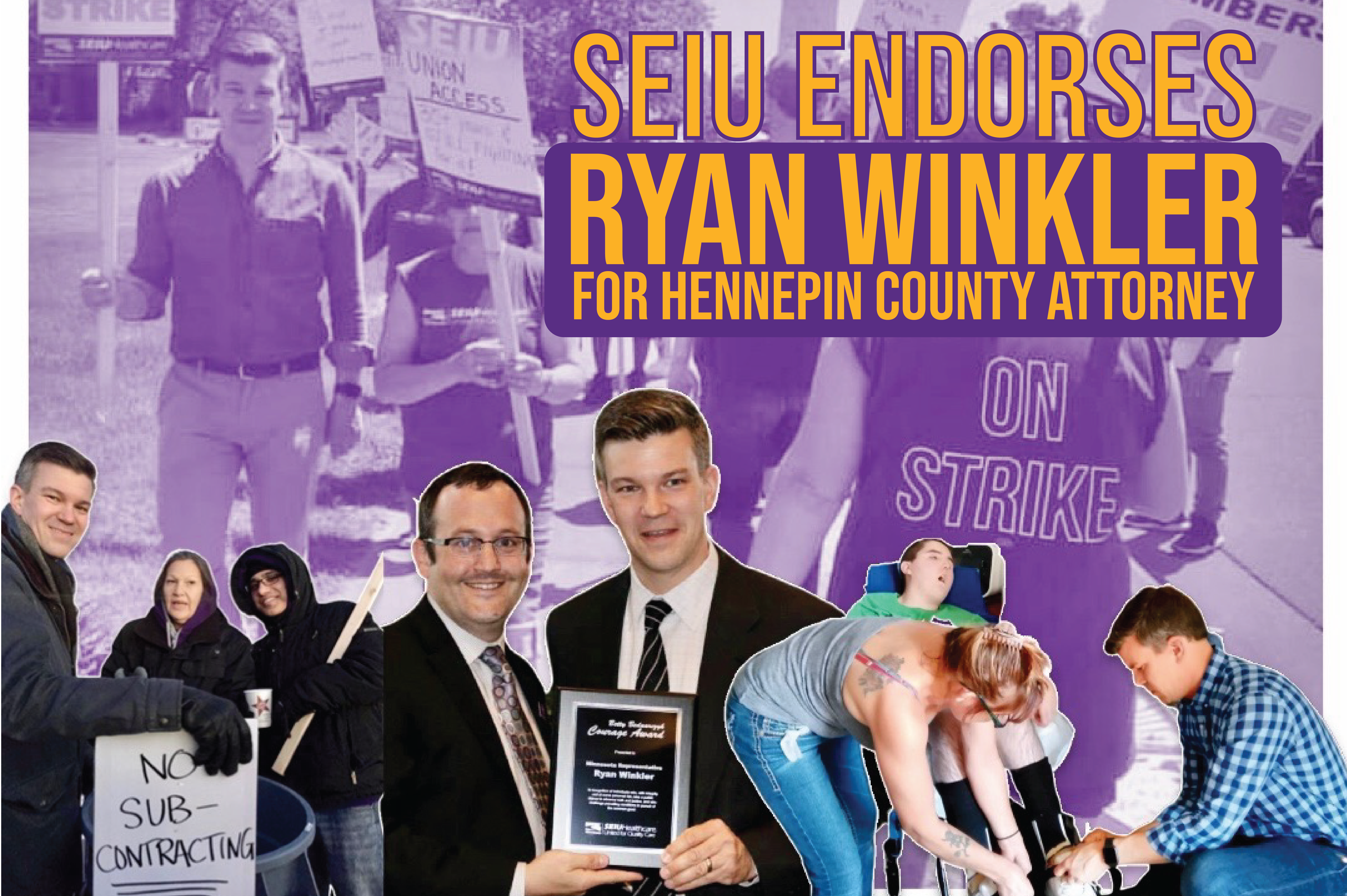 SEIU Healthcare Minnesota & Iowa Endorses Ryan Winkler